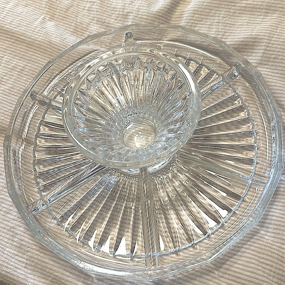 Godinger Dublin 4 in 1 Server, BASE ONLY, NO LID INCLUDED, replacement piece - Picture 3 of 5